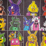 Рисунок "Пять ночей у Фредди" на конкурс "Конкурс детского рисунка "Миры компьютерных игр""