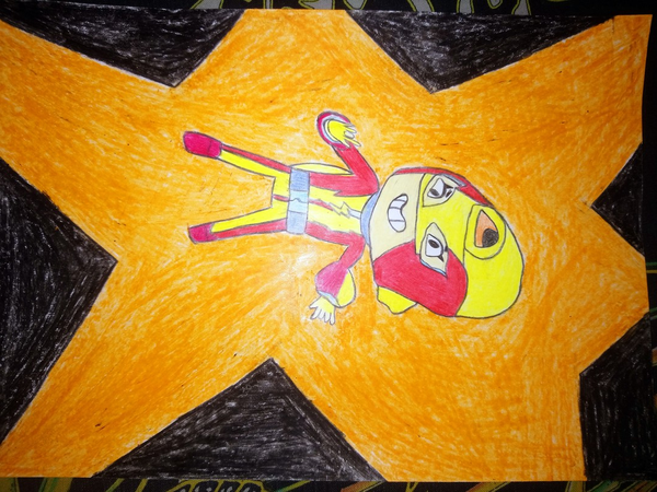 Детский рисунок - Герои Brawl stars