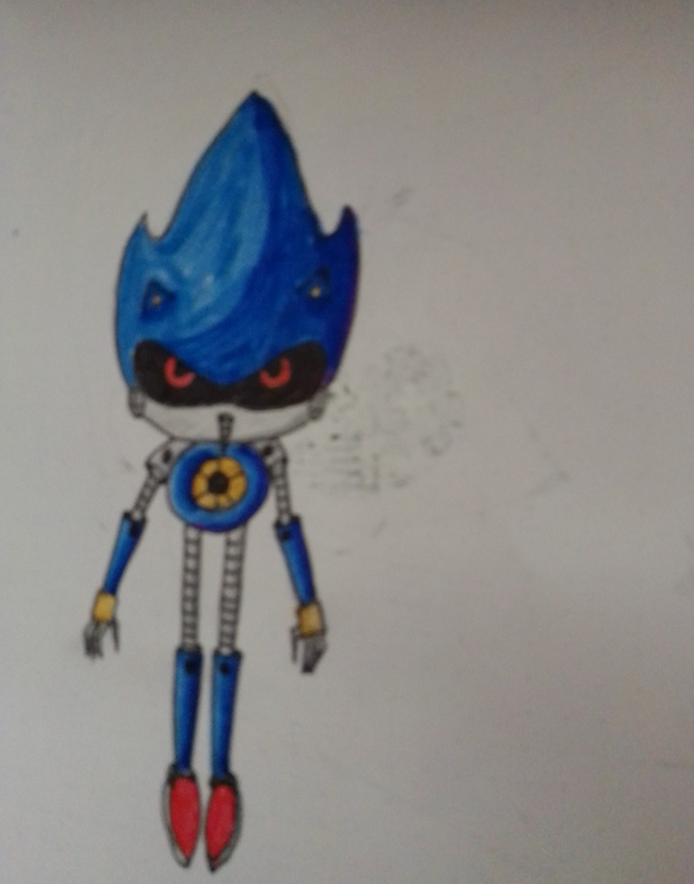 Детский рисунок - Gipermetalsonic