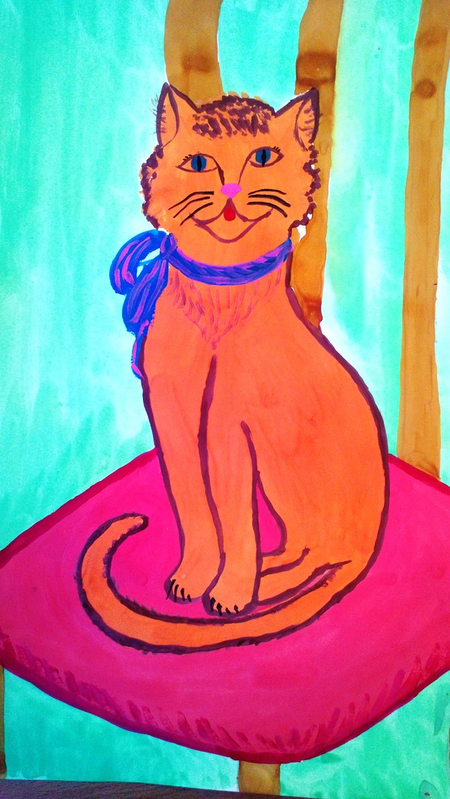 Детский рисунок - Ариэла