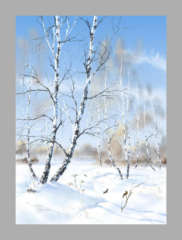Рисунок - Первый день весны
