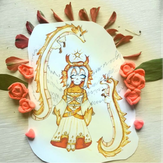 Рисунок "Хранитель" на конкурс "Конкурс детского рисунка "Персонажи Аниме""