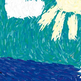 Рисунок "Море"