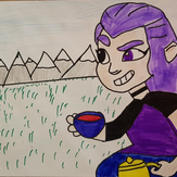 Рисунок "Герой" на конкурс "Конкурс рисунка - “Герои Brawl Stars”"