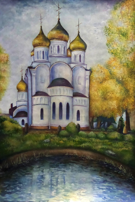 Детский рисунок - Храм