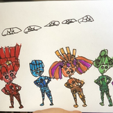 Рисунок "Фиксики" на конкурс "Конкурс творческого рисунка “Свободная тема-2020”"