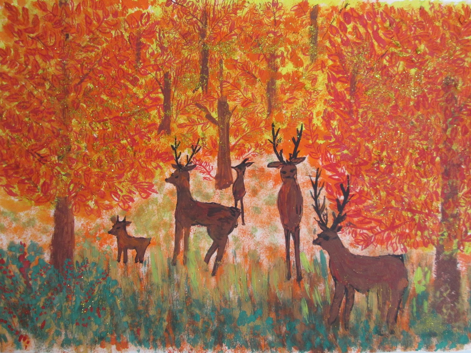 Рисунок - Золото  осени