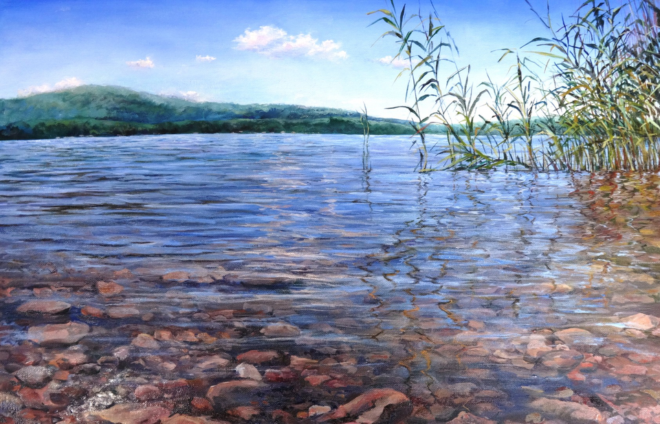 Рисунок - Прозрачная вода