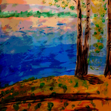 Рисунок "Сентябрь" на конкурс "Конкурс детского рисунка “Сказочная осень - 2018”"