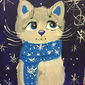 Зимний кот, Ангелина Шитова, 9 лет