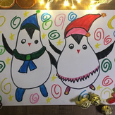 Рисунок "Лоло и Пепе" на конкурс "Конкурс детского рисунка "Мультяшки 2017""