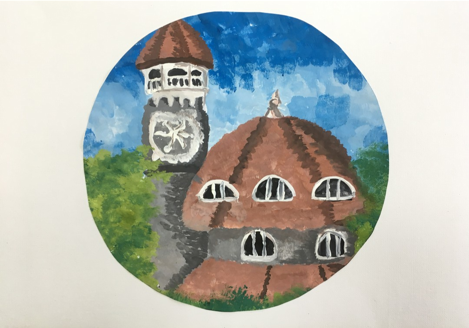 Детский рисунок - Знаменитость Светлогорска