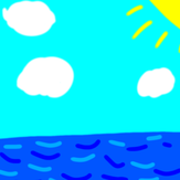 Рисунок "река"