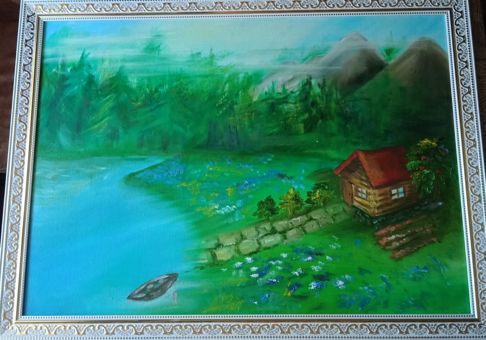 Детский рисунок - Сказка другого мира