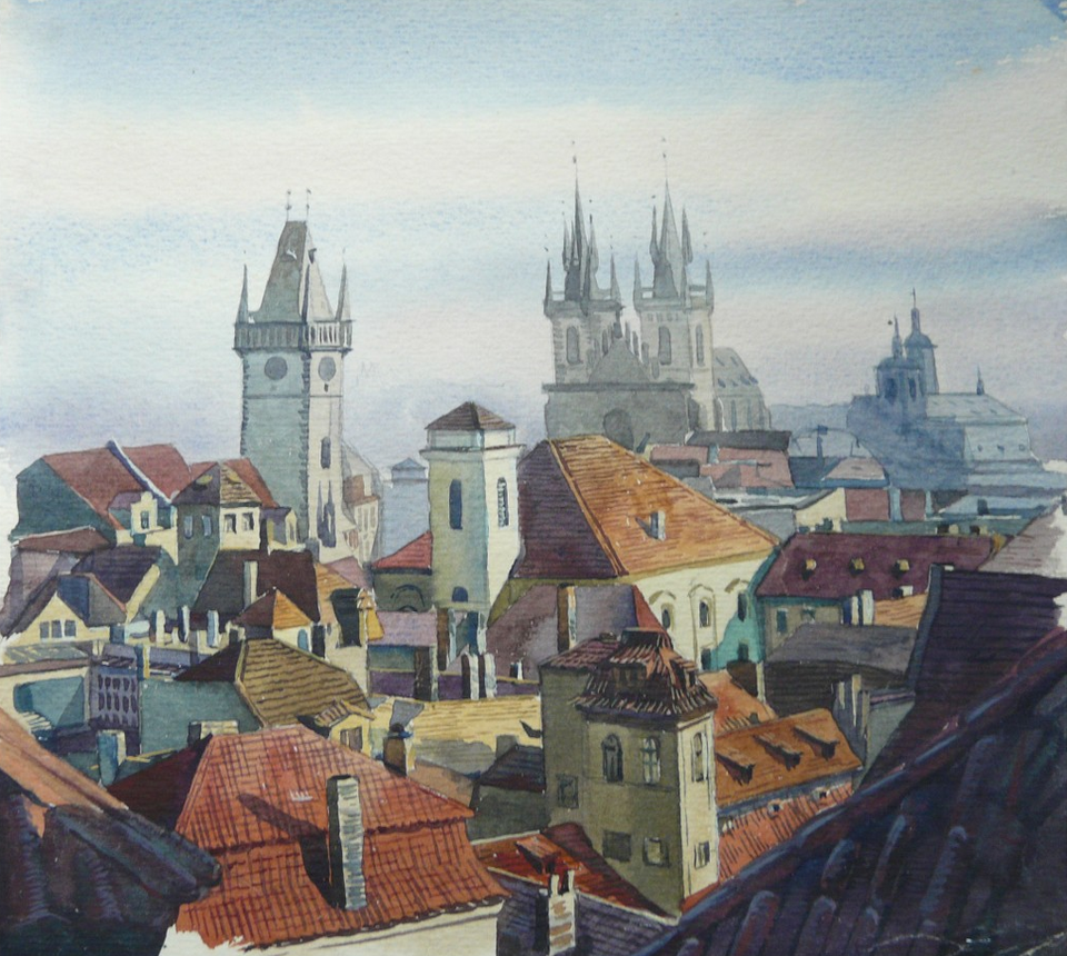 Рисунок - С Карлсоном по крышам