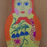 Рисунок "матрёшка"