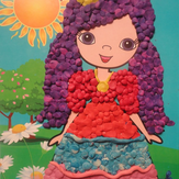 Рисунок "Путешествие принцессы" на конкурс "Третий конкурс детского рисунка по 2-й серии «Верный Слоник»"