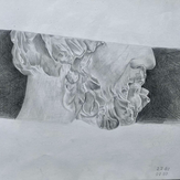 Рисунок "срисовано со скульптуры"