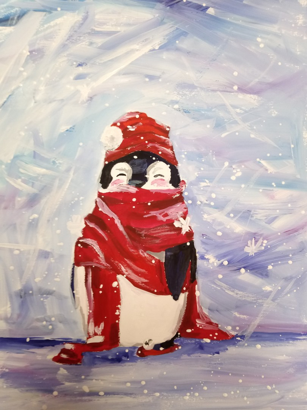 Детский рисунок - Холодок