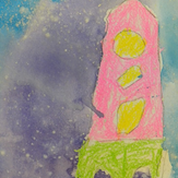 Рисунок "Ракета" на конкурс "Экспресс-конкурс “На Луну - 2018”"