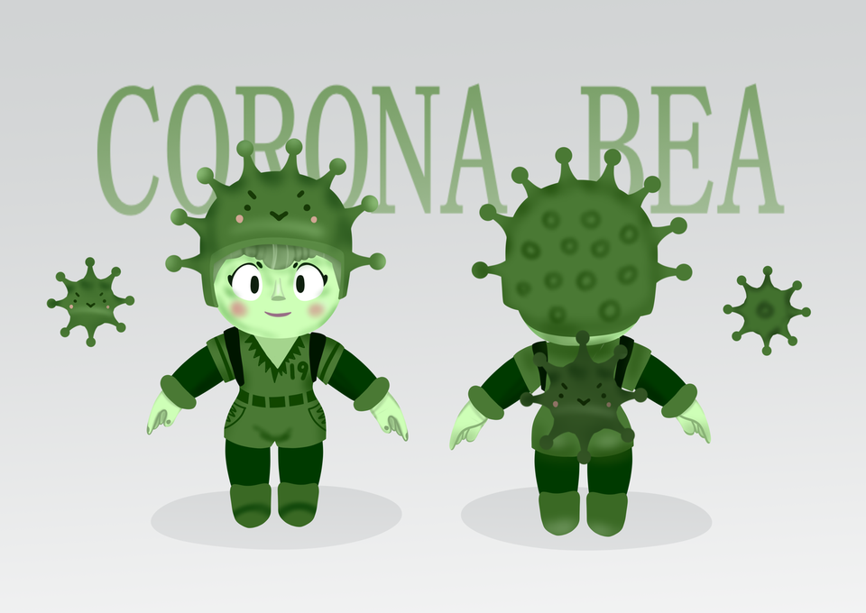 Детский рисунок - CORONA BEA