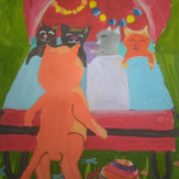 Рисунок "Тихий час" на конкурс "Конкурс творческого рисунка “Свободная тема-2019”"