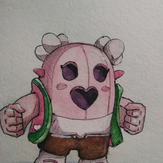 Рисунок "Сакура Спайк" на конкурс "Конкурс рисунка - “Герои Brawl Stars”"