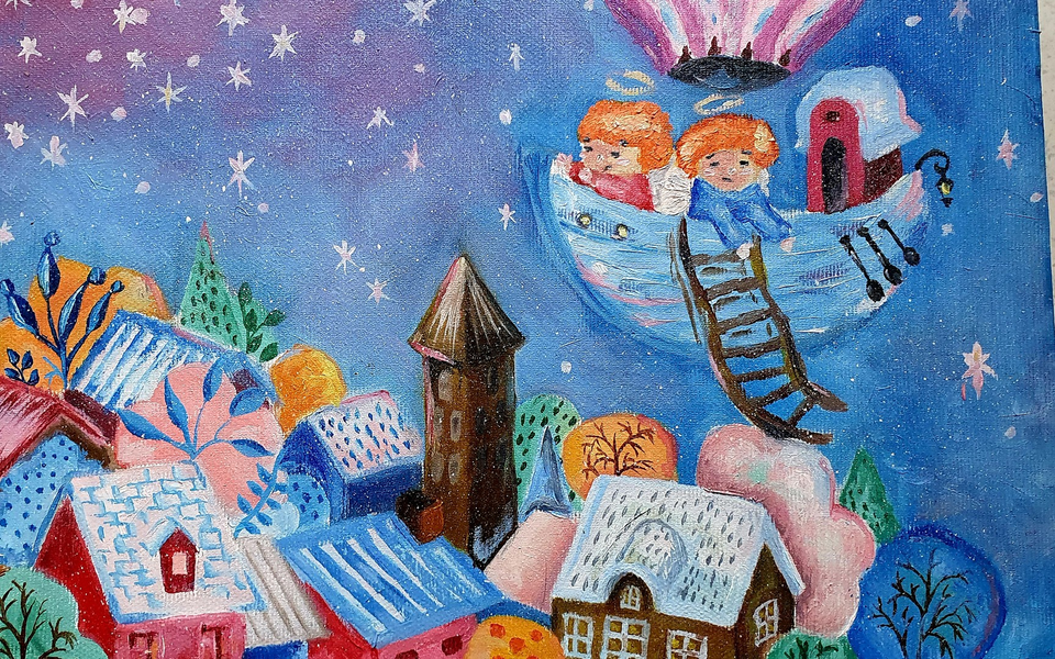 Детский рисунок - Путешествие