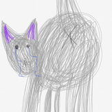 Рисунок "Попокотенкослёзопопослёз"