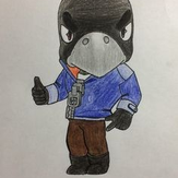 Рисунок "Ворон" на конкурс "Конкурс рисунка - “Герои Brawl Stars”"