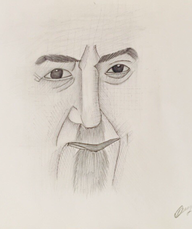 Детский рисунок - Аветик Исаакян