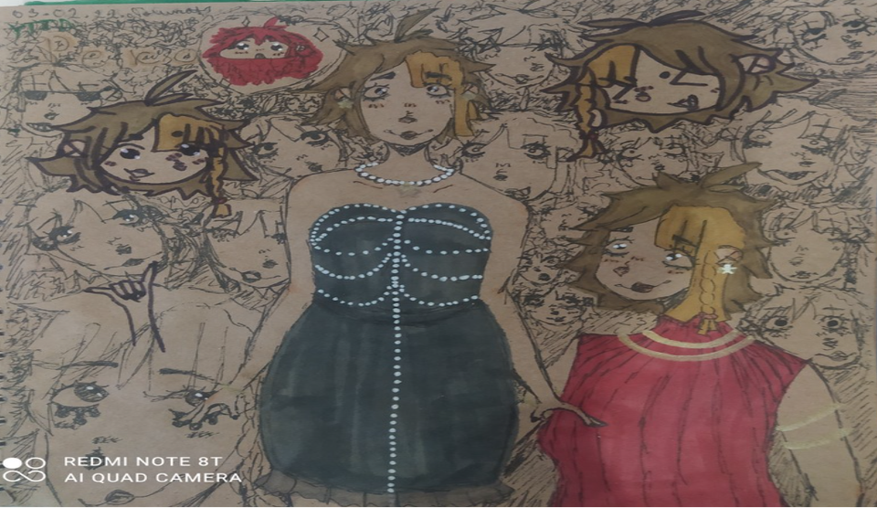 Детский рисунок - Anime 1