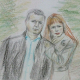 Рисунок "Мои любимые родители" на конкурс "Конкурс творческого рисунка “Моя Семья - 2019”"