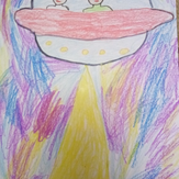 Рисунок "Кисточка и карандаш в космосе" на конкурс "Экспресс-конкурс “На Луну - 2018”"