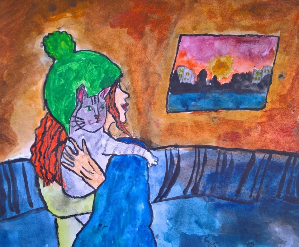 Рисунок - С КОТОМ