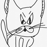 Рисунок "Большой кот"