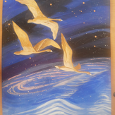 Рисунок "Таинственный космос" на конкурс "Конкурс детского рисунка “Таинственный космос - 2018”"