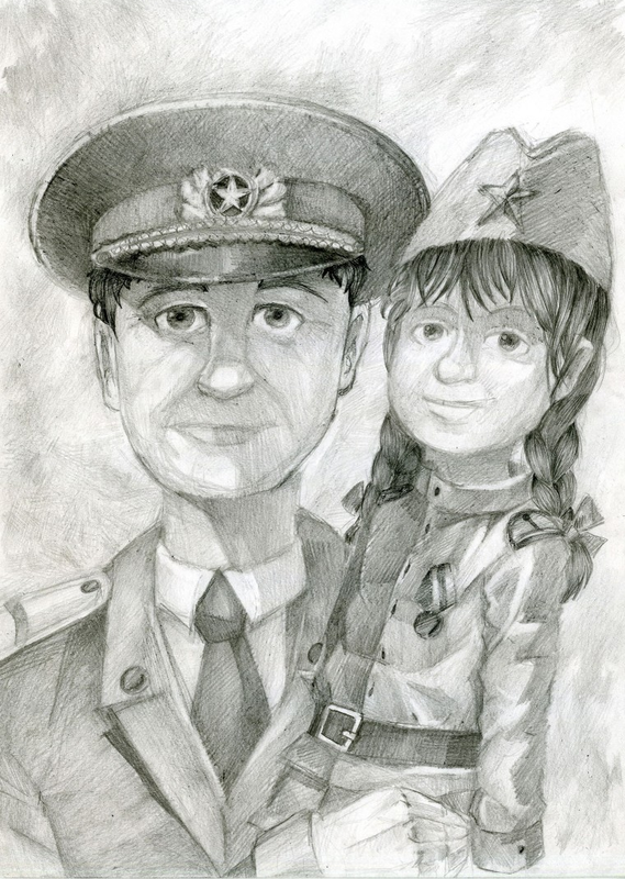 Детский рисунок - Связь поколений