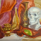 Рисунок "он только родился или уже умер"