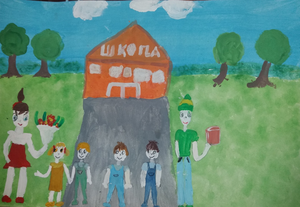 Детский рисунок - Школа рисовашек