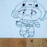 Рисунок "BEA" на конкурс "Конкурс рисунка по игре Brawl Stars - “Биби и Беа: Герой или злодей?”"