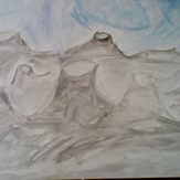 Рисунок "лунный кратор" на конкурс "Конкурс детского рисунка “Таинственный космос - 2018”"