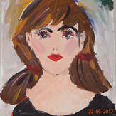 Рисунок "Моя любимая мамочка" на конкурс "Конкурс детского рисунка "Моя семья 2017""