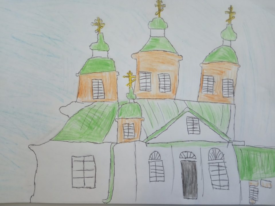 Детский рисунок - Олонец