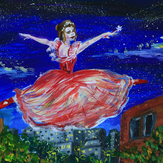 Рисунок "Фея волшебных детских снов" на конкурс "Конкурс детского рисунка "Рисовашки - 1-6 серии""