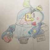 Рисунок "Sprout-росток" на конкурс "Конкурс рисунка - “Герои Brawl Stars”"