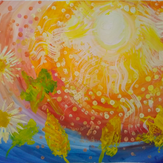 Рисунок "Осенний вальс" на конкурс "Конкурс детского рисунка “Сказочная осень - 2018”"