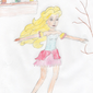 Фигуристка, Ксения Лысенко, 9 лет