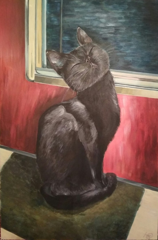 Детский рисунок - Mатильда