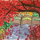 Рисунок "Японский клен" на конкурс "Конкурс детского рисунка “Сказочная осень - 2018”"